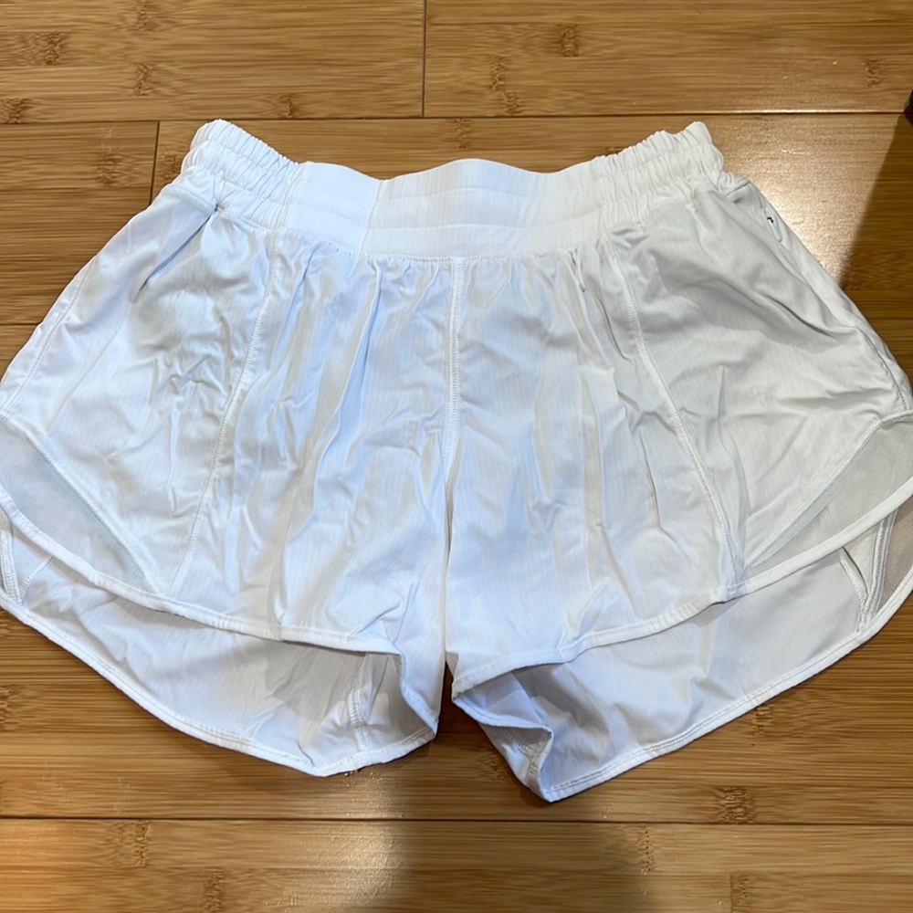White lululemon shorts!